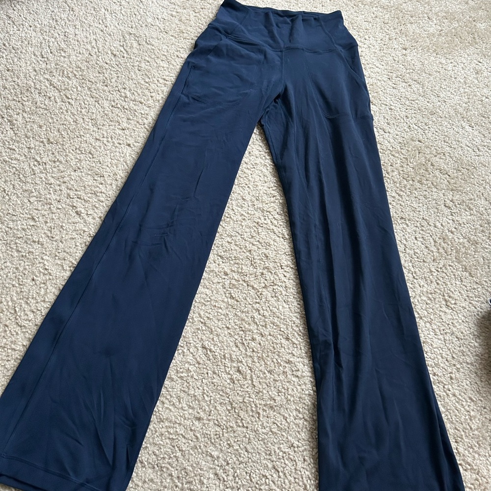 Lululemon Athletica Blue Wide Leg Pants